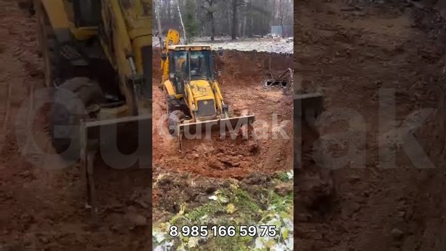 Аренда экскаватора погрузчика по Москве и МО. Уборка, чистка и вывоз снега.