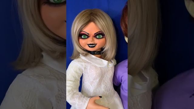 Tiffany & Glen 💜#seedofchucky #custom #dollcollector #lgtb #tiffany #chucky #glen #brideofchucky