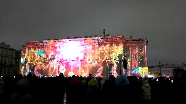 Световое шоу про Калининград