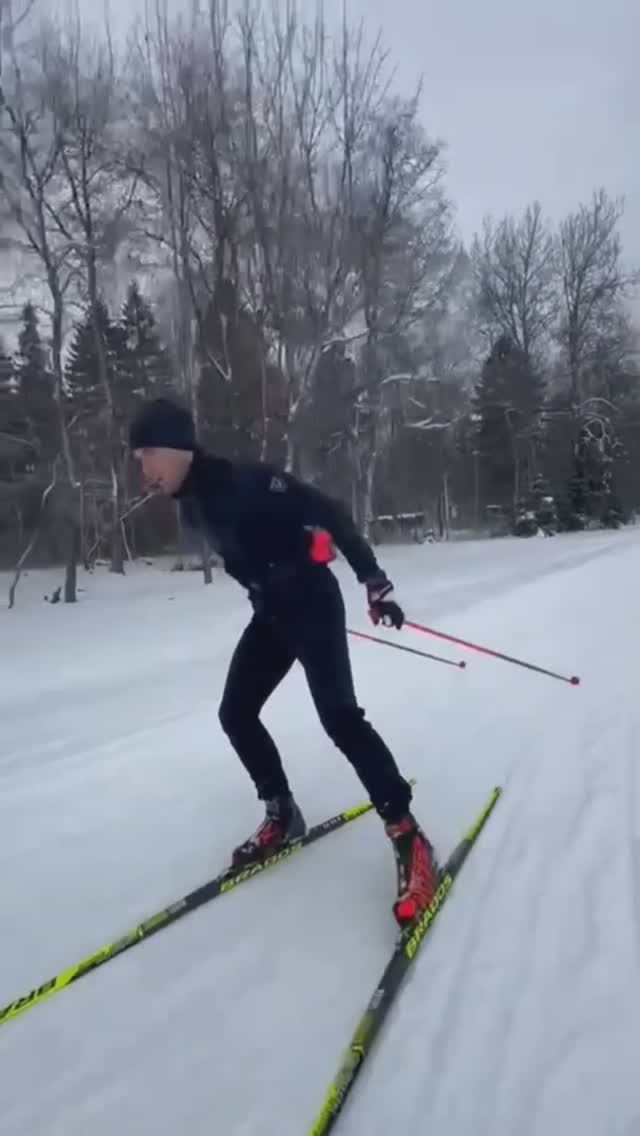 На лыжной трассе СШОР Истина д. Головино