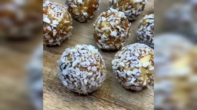 КОНФЕТЫ ИЗ ФИНИКОВ И АРАХИСА