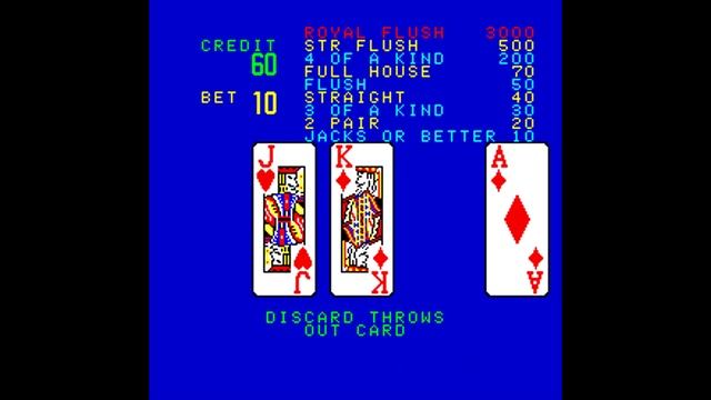 Cal Omega - Game 23.9 (Gaming Draw Poker) [Arcade] (1985) Cal Omega Casino Electronics Inc.