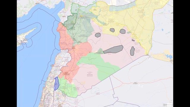 Обстановка в Сирии к вечеру 7 декабря