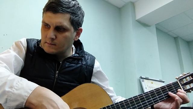 Мелодия в ансамбле гитаристов "Классика" часть вторая