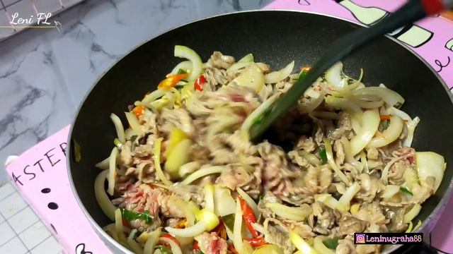 Beef Black pepper buat bekal suami kerja | Shortplate Beef |#vlogmasak