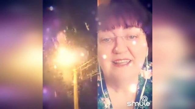 Снег кружится. Наталья Потаева дуэт Smule.