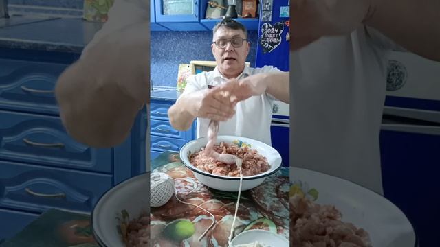 Домашняя Колбаса самый простой рецепт.