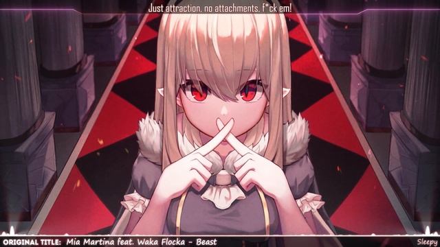 Nightcore -Mia Martina feat. Waka Flocka - Beast