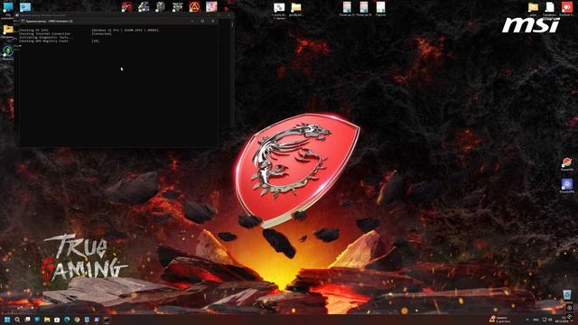 Активация Windows (ключем активации)
