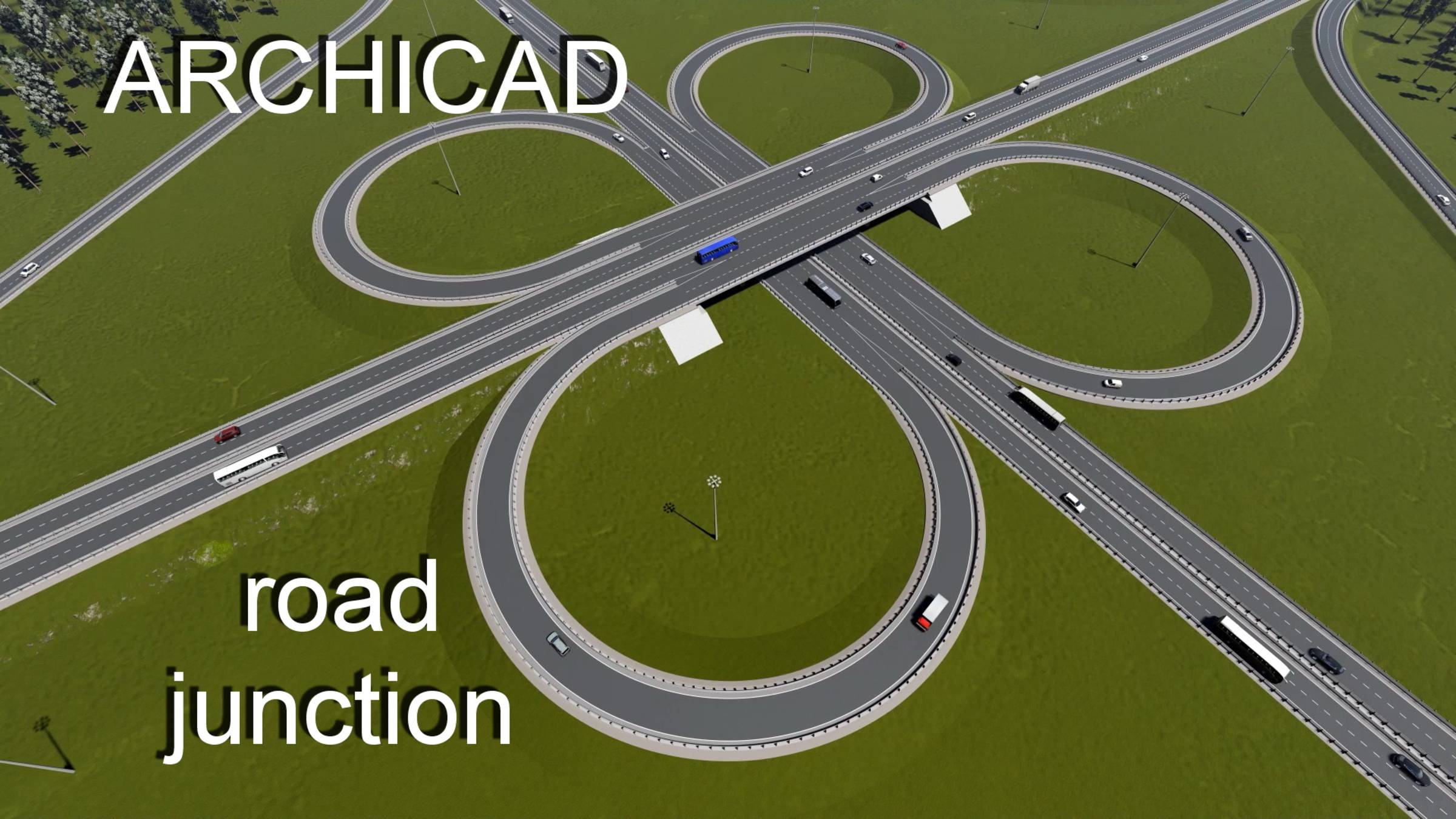 ARCHICAD- ROAD JUNCTION