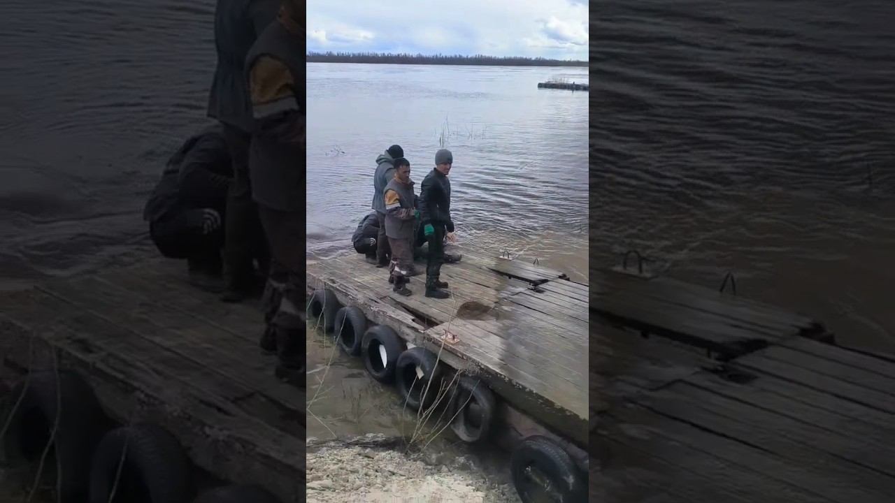 Рыбалка, подготовка к летнему сезону, готовим причал! #рыбалка #причал #охота #лето #весна #топ