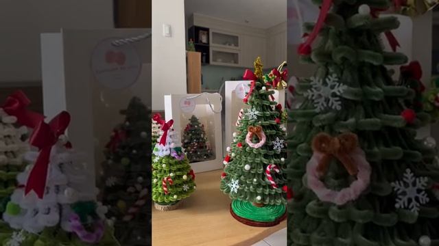 Ёлочка из синельной проволоки