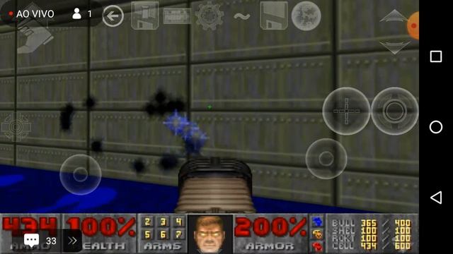 Jogando Wolfenstein 3-D no Delta Touch (LIVE)