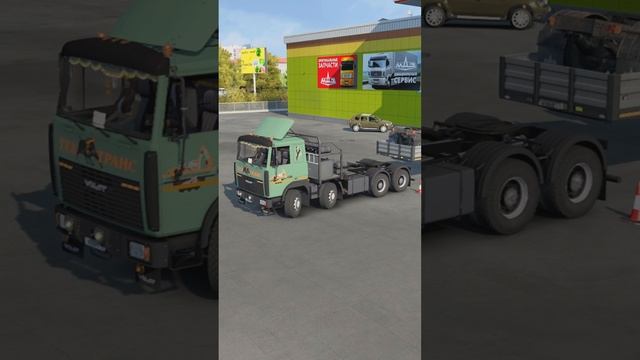 Забираю МАЗ 500 у дилера | Euro Truck Simulator 2