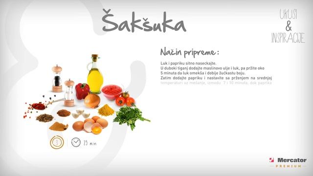 Šakšuka - Recept