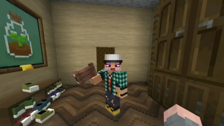 Играю в Майнкрафт на очень крутом сервере (2 часть)