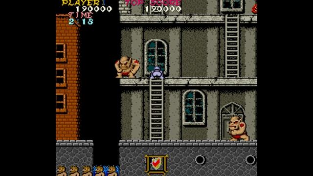 Ghosts'n Goblins [Arcade] (1985) {Italian bootleg, harder}