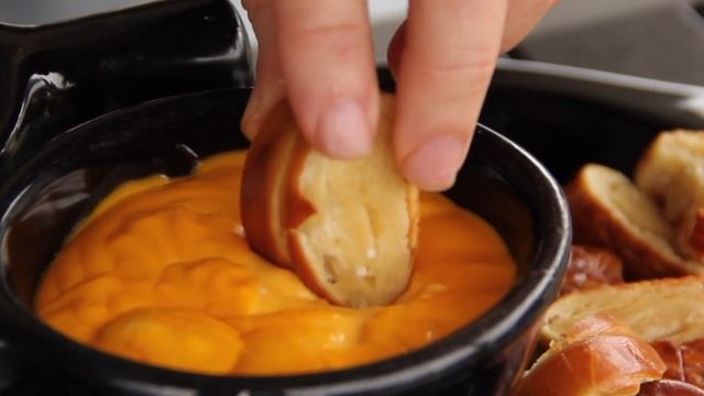 Free Dueling Fondue Pretzel Appetizer