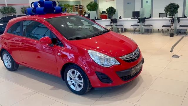 Opel Corsa red