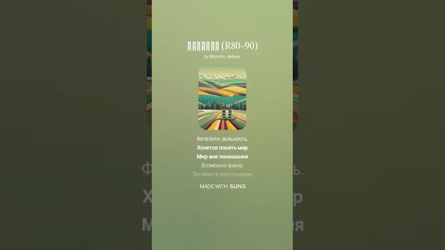 Suno (feat Алексей Коротин) - Вратарь (R80-90)