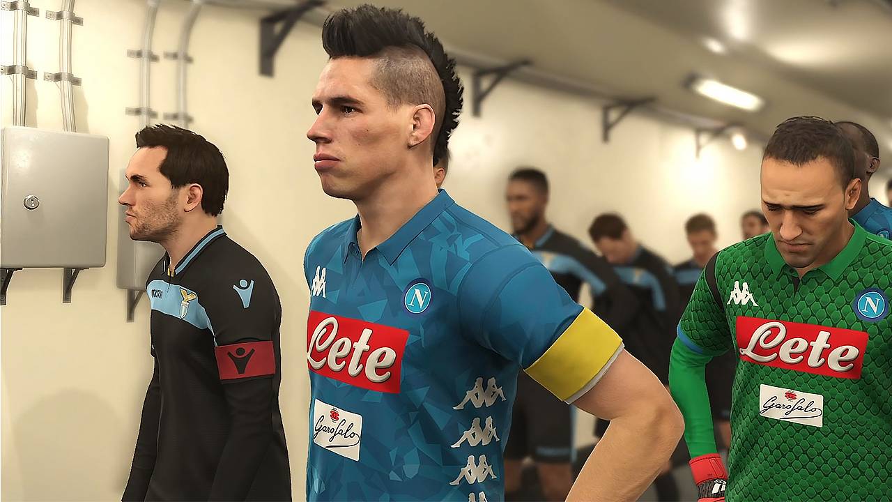Napoli Vs Lazio Serie A Pro Evolution Soccer 2019