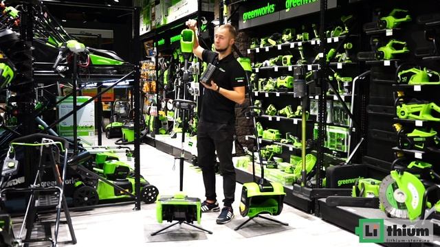 Сравнение снегоуборочных лопат Greenworks 60V
