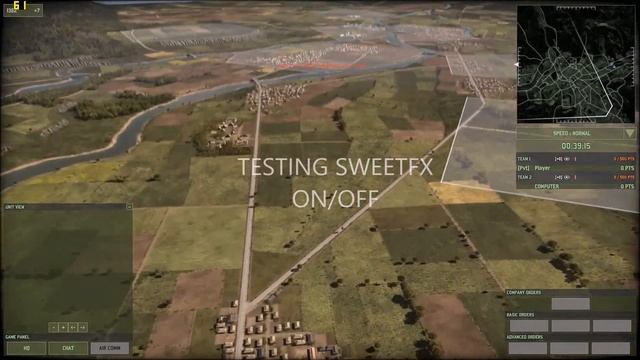 SWEETFX enabled in - Wargame Red Dragon - [running on Windows 8.1][ Improved graphics mod ]