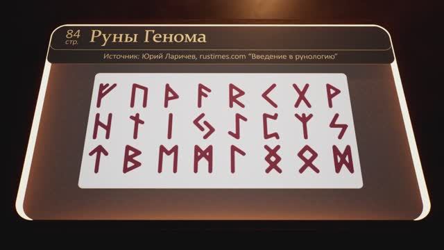 3. Руны Генома. Геометрия рун. Расшифровка Генома Человечности (Часть 3)