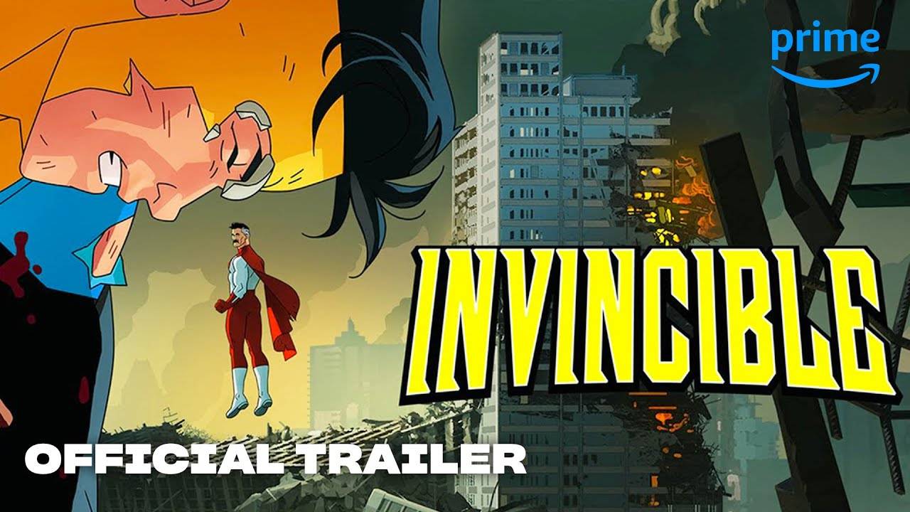 Invincible Animated Series, season 1 - Official Trailer | Amazon Prime Video