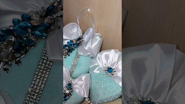 Набор ёлочных игрушек из бархата