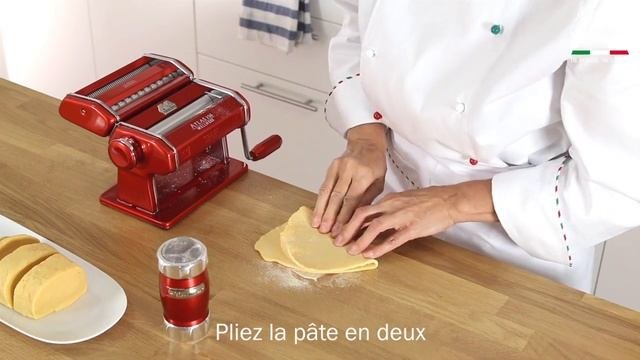 Les pâtes faites maison avec Marcato Atlas 150 Design - didacticiel vidéo