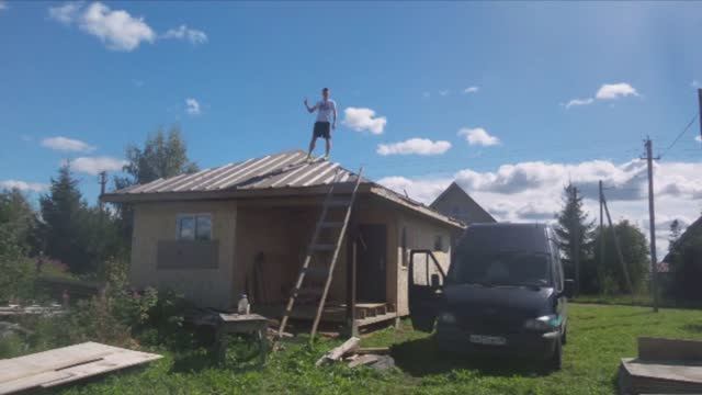 Вот мы и дачники! Как это начиналось!