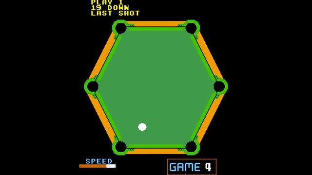 Hex Pool [Arcade] (1985) Senko Industries