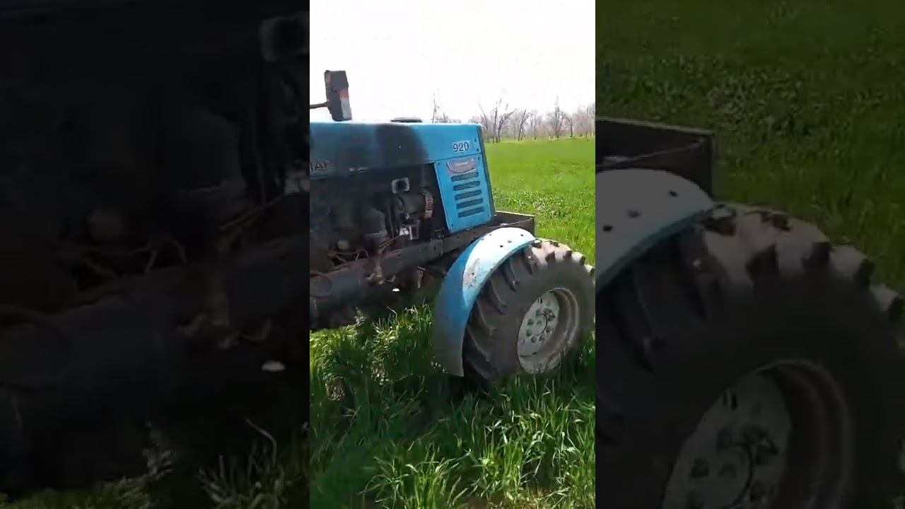 МТЗ без выхлопа #мтз #поломка #механизатор #сельскоехозяйство #farming #трактор #колхоз