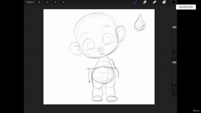 47 - Sketching The curious baby