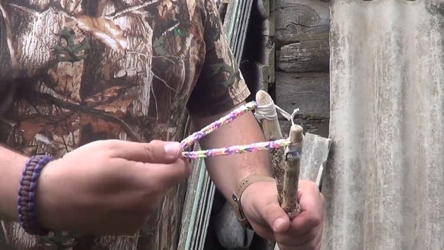 Рогатка из браслета Armytex. Fail