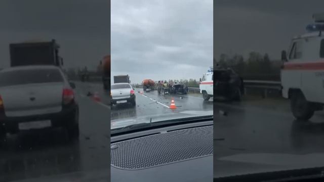❗️ В аварии на трассе Ульяновск — Цивильск погиб водитель легковушки