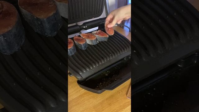 Идеальный ужин. Спаржа, рыбка и рис