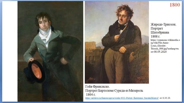 АК МУЖСКОЙ КОСТЮМ 1800-1810-е гг.