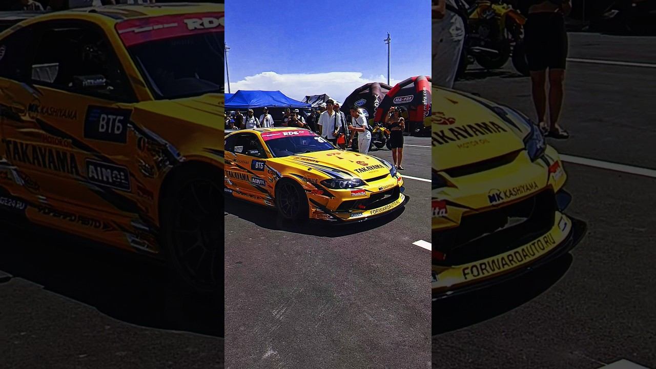 Георгий Чивчян (Гоча) на CADS 2024 на своей чемпионке Silvia S15 #cads #drift #гоча #дрифт #рдс #rds