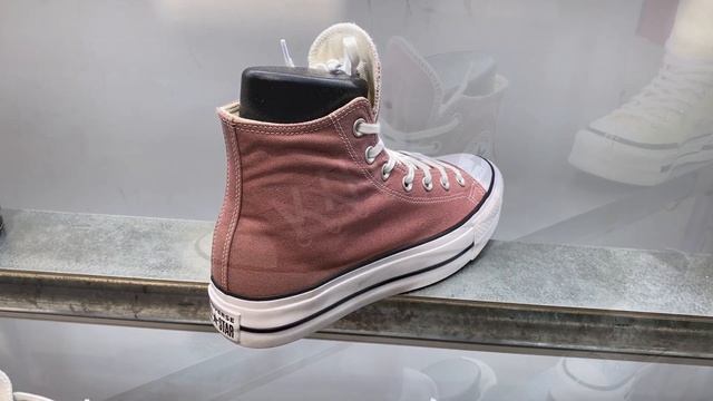 Converse Chuck Taylor All Star Lift Seasonal Colour High Top (Saddle/Black/White) - SKU: A01367C