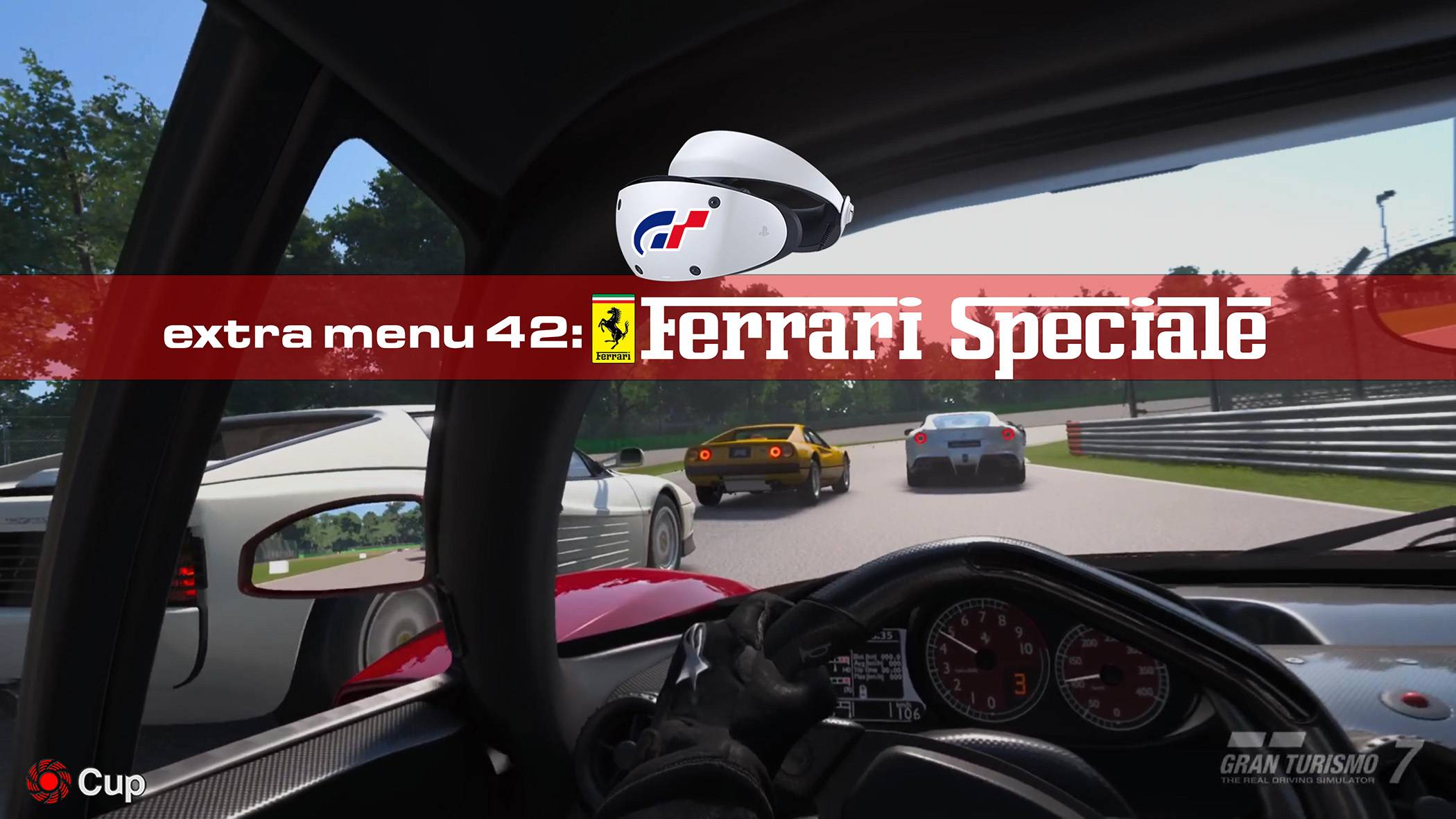 GT7 menu book 42: Ferrari Speciale + VR Enzo F50 [Гран Туризмо 7 VR]