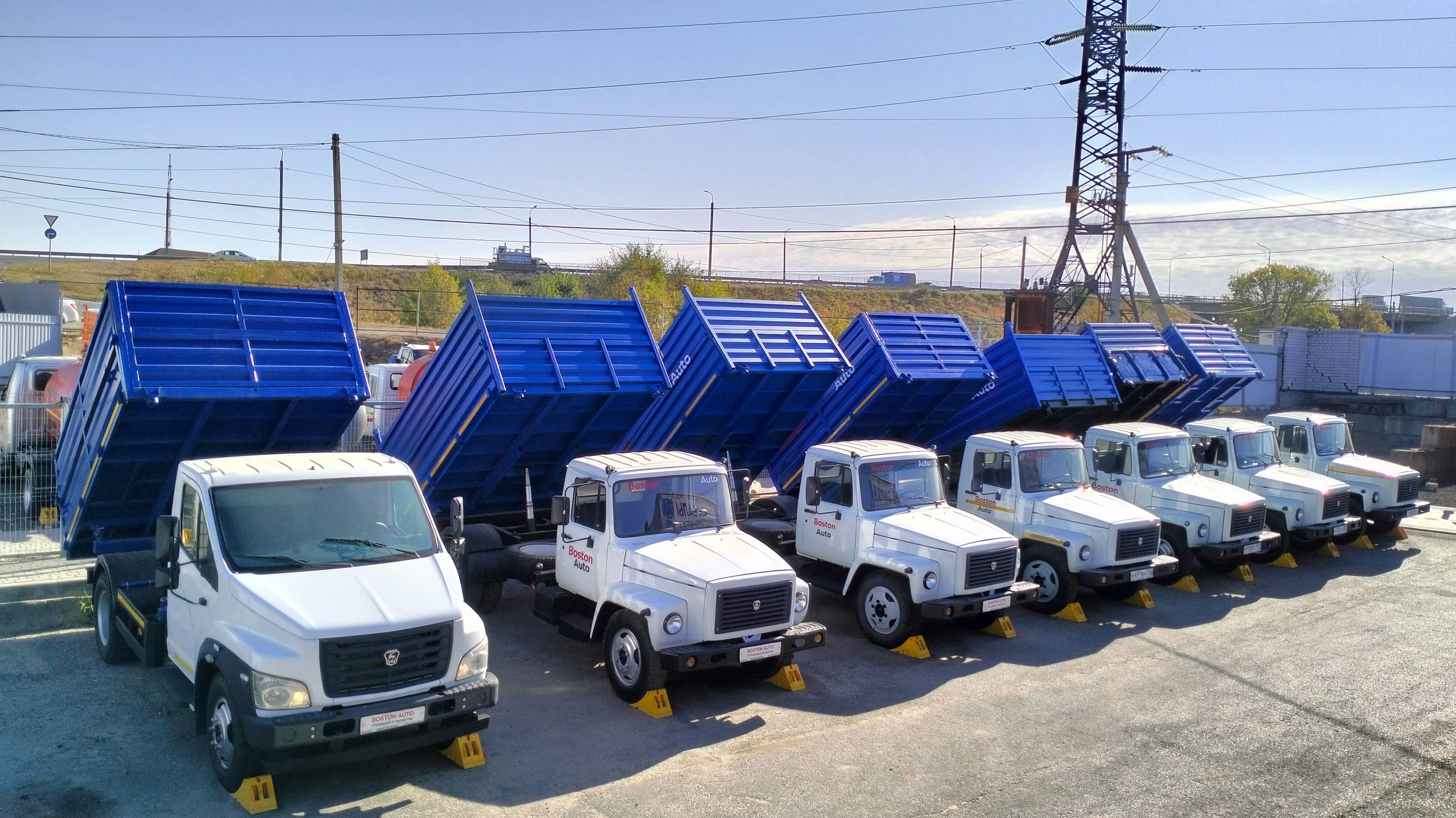 В продаже самосвалы Газ 3309 с 3ёх сторонней разгрузкой. Автосалон Boston Auto в Волгограде