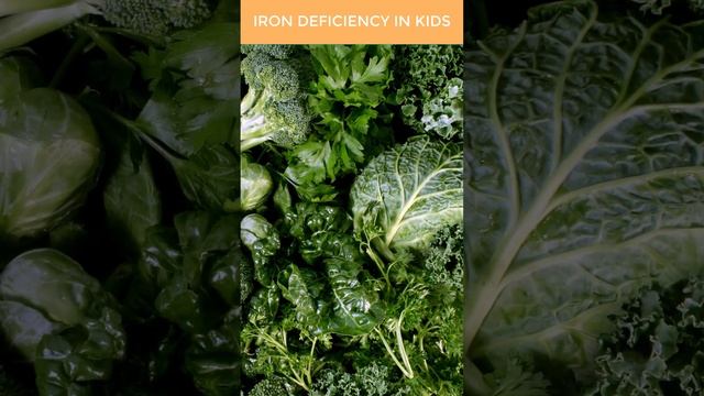 IRON DEFICIENCY IN KIDS #kidshealth #kids #foodforkids