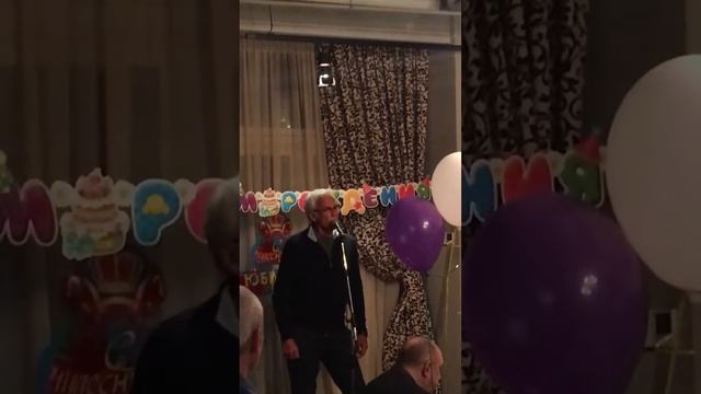 Александр Маршал на частном празднике