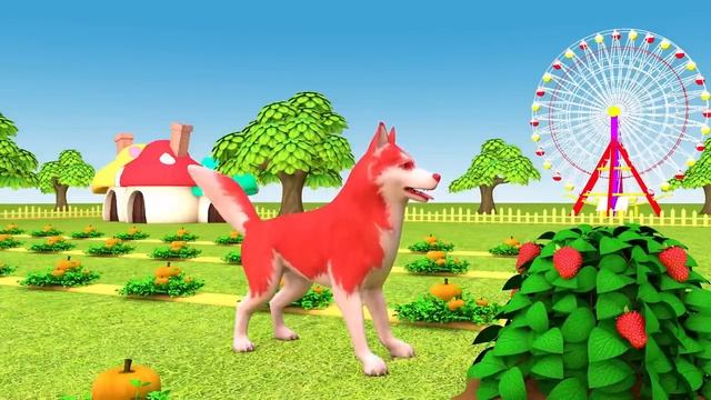 ЖИВОТНЫЕ|Яркие ЦВЕТА |3D
Животные для детей ¦ Учим Домашних Животных ¦ 3Д Анимация ¦ Учим Цвета