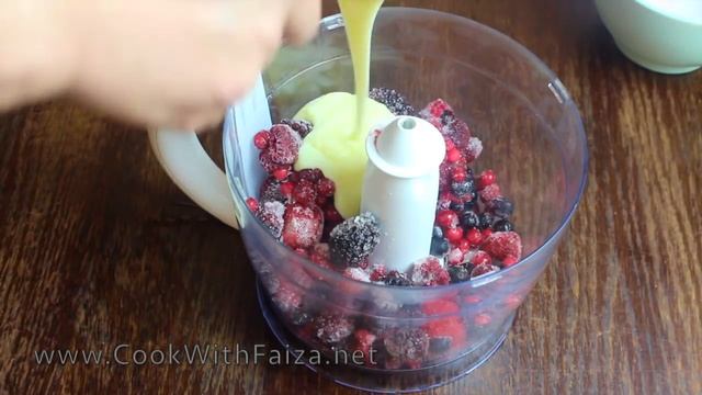 FRUIT SORBET *COOK WITH FAIZA*