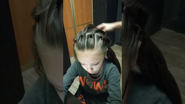 красивая причёска