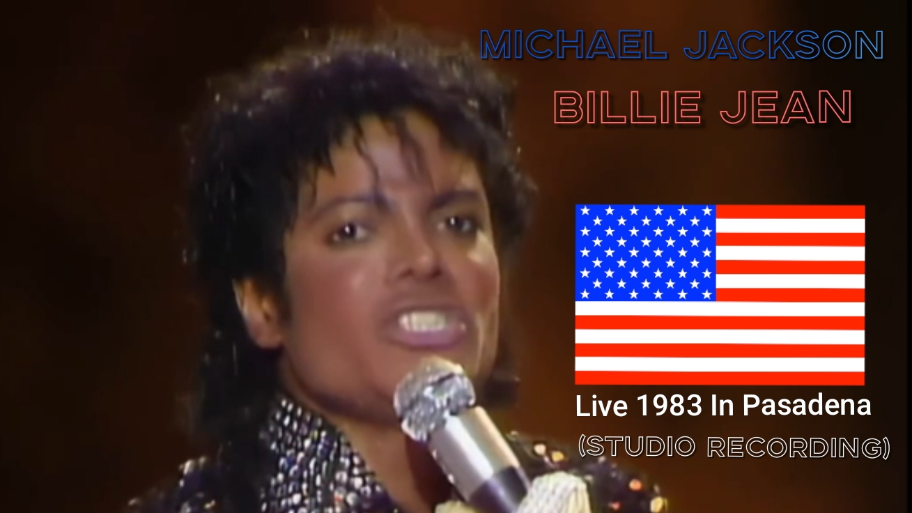 Michael Jackson (Billie Jean) Live 1983 In Pasadena (Studio recording)