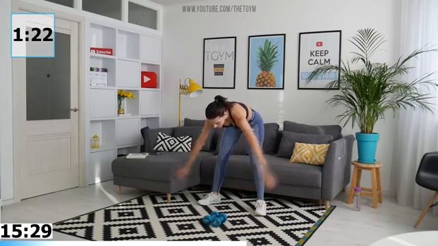 #НОЖКИсОБЛОЖКИ №12 Тренировка для Похудения. В Домашних Условиях